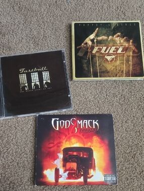 Godsmack 1000hp , Fuel, Fastball CDs